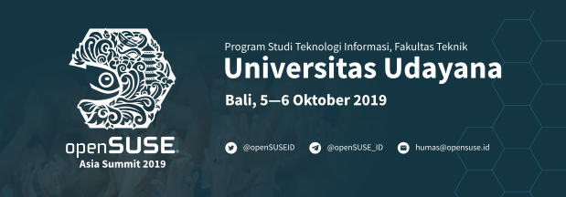openSUSE.Asia Summit 2019